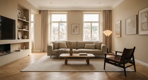 City-centre living room: the sensors work without cameras